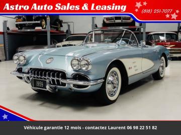 1959 Chevrolet Corvette 1959 Convertible 283 CI 230 HP Code Base Tous compris