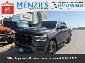 2020 DODGE RAM Sport Night 12P 5.7L 4x4 Tout compris hors homologation 4500e