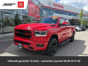 2022 DODGE RAM Sport Night 12P 5.7L 4x4 Tout compris hors homologation 4500e
