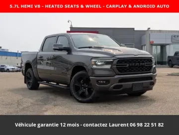 2022 DODGE RAM Sport Night 12P 5.7L 4x4 Tout compris hors homologation 4500e