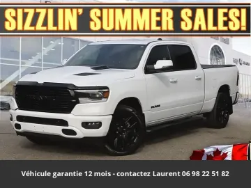 2023 DODGE RAM Sport Night 12P 5.7L 4x4 Tout compris hors homologation 4500e