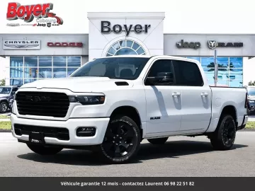 2025 Dodge RAM New Sport Night 12P 3.0L Hurricane 4x4 Tout compris hors homologation 4500e