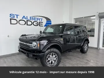 2023 FORD Bronco Badlands 4P 4X4 Tout compris hors homologation 4500e