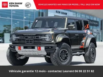 2024 FORD Bronco Raptor 4x4 Tout compris hors homologation 4500e