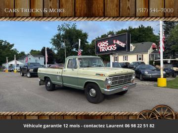 1969 Ford F100 1969 Pickup 360 CI 215 HP Code Y 4 vitesses Tous compris