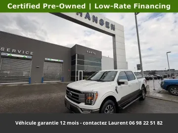 2021 FORD F150 Lariat Ethanol 5.0L SuperCrew 4x4 Tout compris hors homologation 4500e