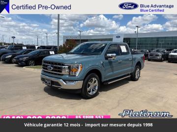 2023 Ford F150 Lariat Ethanol 5.0L SuperCrew 4x4 Tout compris hors homologation 4500e