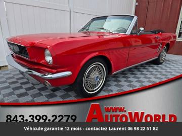 1966 Ford Mustang 1966 Coupe 289 CI V8 271 HP K 4 vitesses Tous compris