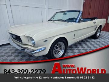 1966 Ford Mustang 1966 Convertible 289 CI 200 HP Code C 4 vitesses Tous compris